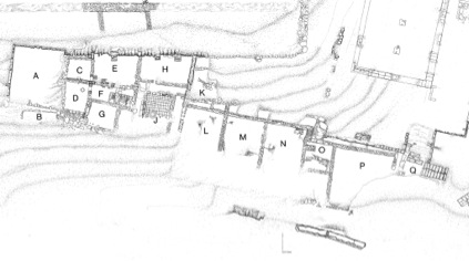 Lower Stoa drawing 9F of the entire Lower Stoa Plan by J. Kurtich 1980